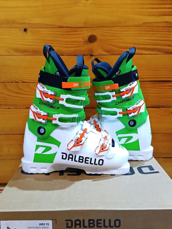 LYŽIARKY DALBELLO DRS 75 WHITE-RACE GREEN 25MP ---MODEL 2025---